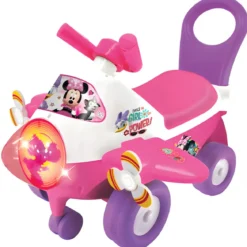 Aeroplano Minnie Cavalcabile per Bambini Primi Passi Licenza Disney