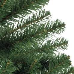 Albero di Natale Altezza 200 cm Folto Realistico PVC con Base a Croce