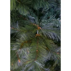Albero di Natale Alto 150 cm Folto Verde Base 110 cm Rami Realistici