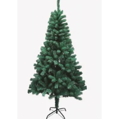 Albero di Natale 180 cm in PVC con Rami Folti Abete Realistico da Montare
