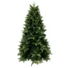 Albero di Natale Effetto Realistico Verde Altezza 180 cm in PVC PE