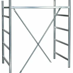 Alzata Completa 120 cm per Trabattello Ponteggio Acciaio Zincato