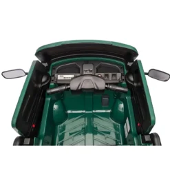 Ape Car Piaggio Elettrica per Bambini Verde con Ruote EVA e Telecomando