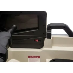 Ape Car Piaggio Elettrica per Bambini Beige con Ruote EVA e Telecomando