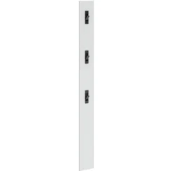 Appendiabiti da Parete Bianco 16x2x65 cm con Ganci in Ferro