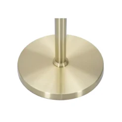 Appendiabiti da Terra in Metallo h185 cm Piantana Oro Design Moderno