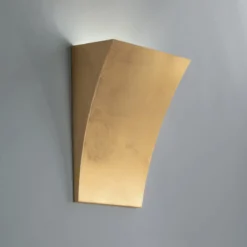 Applique a Muro da Interno Lampada in Foglia Oro Luce da Parete Intec