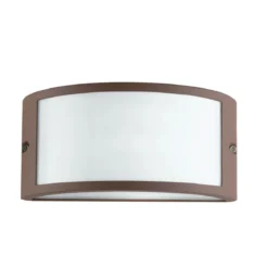 Applique da Esterno Punto Luce per Giardino Faretto in Alluminio Bronzo