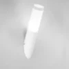 Applique Paletto a Parete in Acciaio Inox Bianco da Esterno Punto Luce