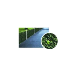 Arella Siepe Finta 1x3 Foglie Lauro Sempreverde Esterno Balcone Sintetica Rete