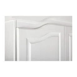 Armadio a 4 Ante Bianco Legno Appendiabiti Mobile Camera Letto Cabina Guardaroba