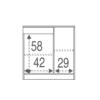 Armadio Basso 2 Ante con Cassetto 80 Mobile da Ingresso Multiuso Mobiletto Bagno