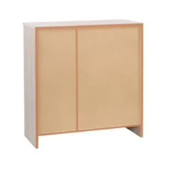 Armadio Basso 2 Ante con Cassetto 80 Mobile da Ingresso Multiuso Mobiletto Bagno