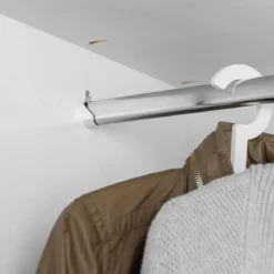 Armadio Camera da Letto 2 Ante 2 Cassetti Pino Massello Bianco Rovere