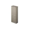 Armadio Multiuso con Ripiani Portascope in Legno 180 cm Olmo