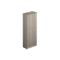 Armadio Multiuso con Ripiani Portascope in Legno 180 cm Olmo