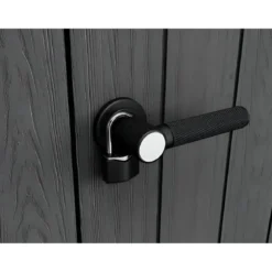 Armadio Porta Attrezzi Keter in Resina da Giardino 1400 L Evotech Grigio