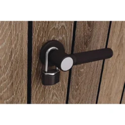 Armadio Porta Attrezzi Keter 1400L Resina Finitura Legno UV da Esterno