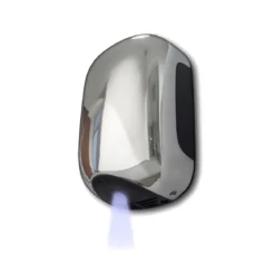 Asciugamani Cromo Elettrico Aria Calda Bagno da Parete Automatico Fotocellula