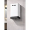 Asciugamani Elettrico Bagno a Parete ABS Bianco 400W con Sensore