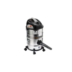 Aspiracenere Bidone Aspirapolvere Solidi e Liquidi 1200W 28 Lt Silenzioso Ruote