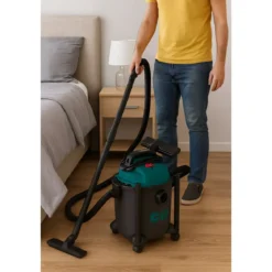 Aspiratore Solidi Liquidi 1200W Serbatoio 20L Officina Casa Garage