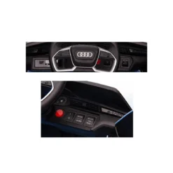Audi E Tron Nera Macchina Elettrica a Batteria Radiocomandata