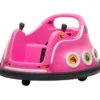 Auto Autoscontro per Bambini Angry Birds Rosa 6V con Luci e Telecomando