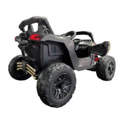 Auto Buggy Elettrico Fuoristrada per Bambini 12V Cachi Telecomando