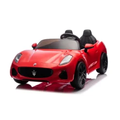 Auto Elettrica Bambini Maserati Folgore 2 Posti 12V Rosso 2 Motori