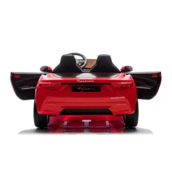 Auto Elettrica Bambini Maserati Folgore 2 Posti 12V Rosso 2 Motori