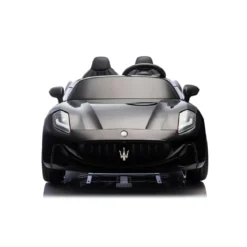 Auto Elettrica Bambini Maserati Folgore 2 Posti 12V Nero Doppio Motore