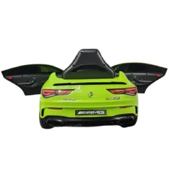 Auto Elettrica Bambini Mercedes CLA 12V Verde con Telecomando e LED