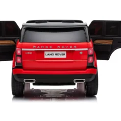 Auto Elettrica Bambini 4x4 Range Rover Rosso Display Touch Telecomando