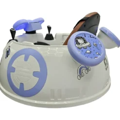 Auto Elettrica Hello Kitty per Bambini 6V Bianco USB e Telecomando