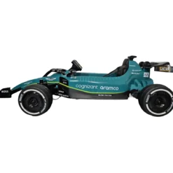 Auto Elettrica per Bambini Aston Martin 24V Verde con Telecomando