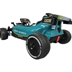 Auto Elettrica per Bambini Aston Martin 24V Verde con Telecomando