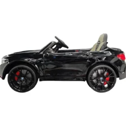Auto Elettrica per Bambini Doppio Motore 24V BMW M5 Nero Metallizzato