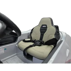 Auto Elettrica per Bambini Doppio Motore 24V BMW M5 Grigio Metallizzato