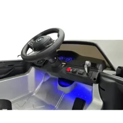 Auto Elettrica per Bambini Doppio Motore 24V BMW M5 Grigio Metallizzato