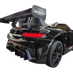 Auto Elettrica per Bambini Mercedes AMG GT3 12V Nero Metallizzato