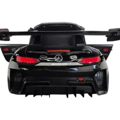 Auto Elettrica per Bambini Mercedes AMG GT3 12V Nero Metallizzato
