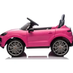 Auto Elettrica per Bambini Porsche Cayenne 12V Rosa Telecomando