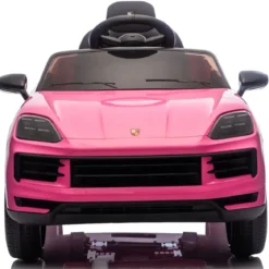 Auto Elettrica per Bambini Porsche Cayenne 12V Rosa Telecomando