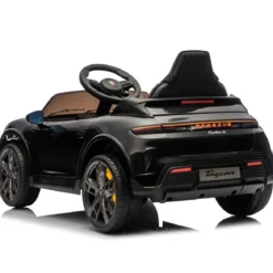 Auto Elettrica per Bambini Porsche Taycan 12V Nero Telecomando