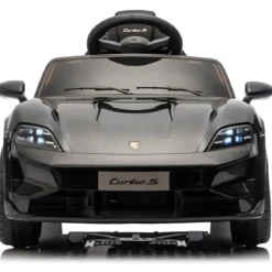 Auto Elettrica per Bambini Porsche Taycan 12V Nero Telecomando
