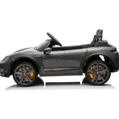 Auto Elettrica per Bambini Porsche Taycan 24V 2 Posti Grigio Bluetooth