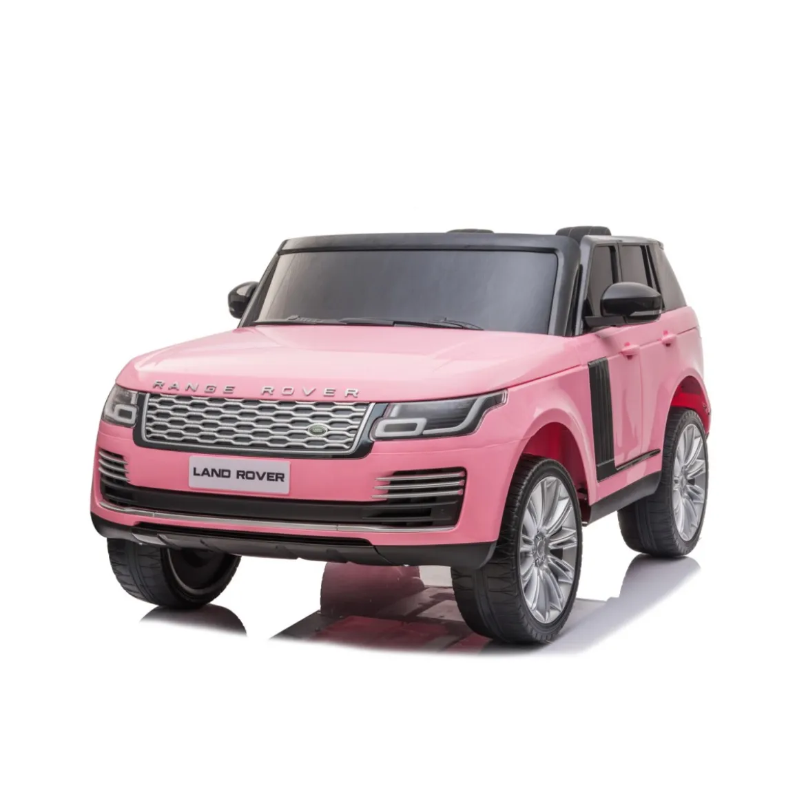 Auto Elettrica per Bambini Range Rover Rosa Macchinina 12V Batteria