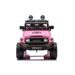 Auto Elettrica per Bambini Toyota Cruiser Fuoristrada Macchina Rosa
