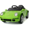 Auto Elettrica per Bambini Verde Porsche Tuning Ruf Telecomando e LED